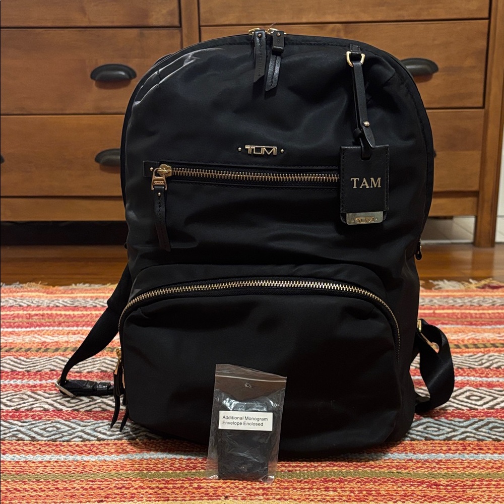 TUMI Black Halle Backpack
